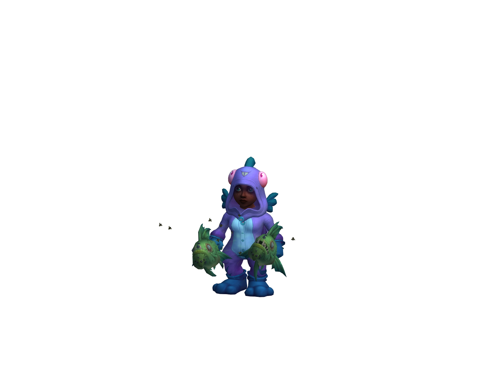 Aubz 3D character render