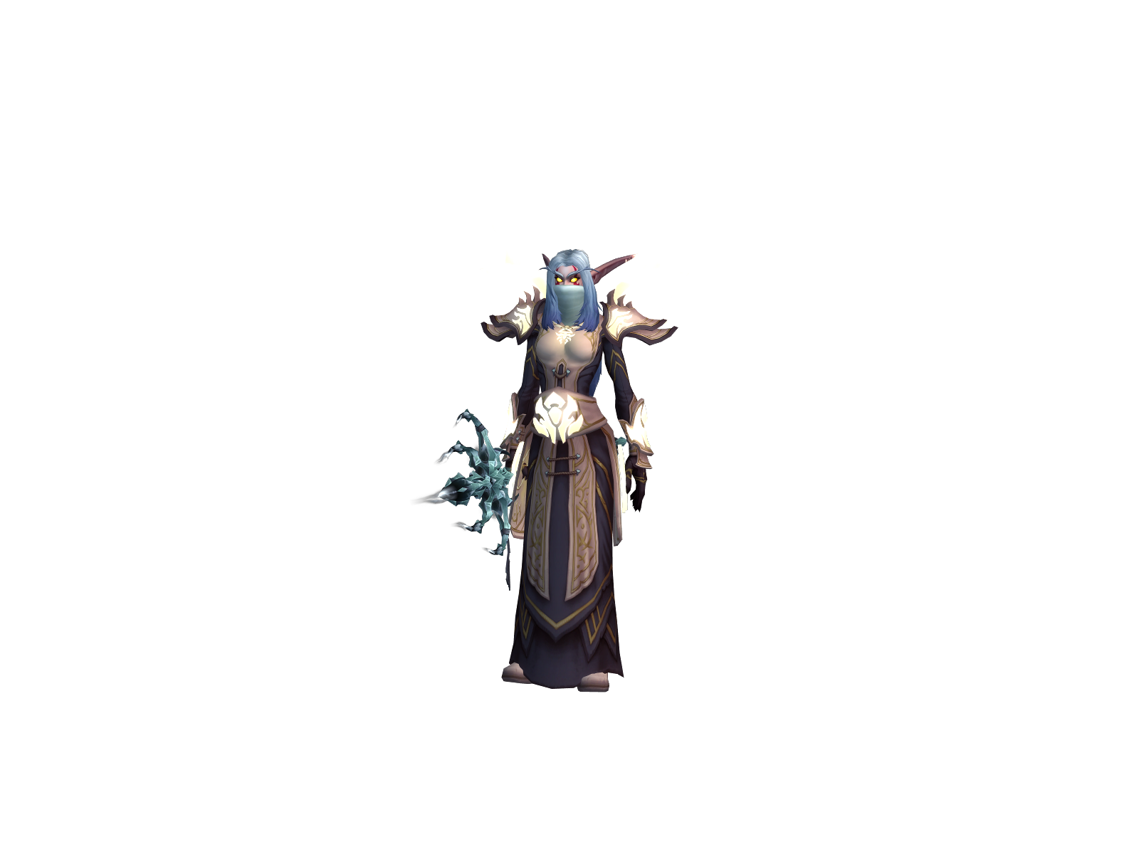 Áruru 3D character render