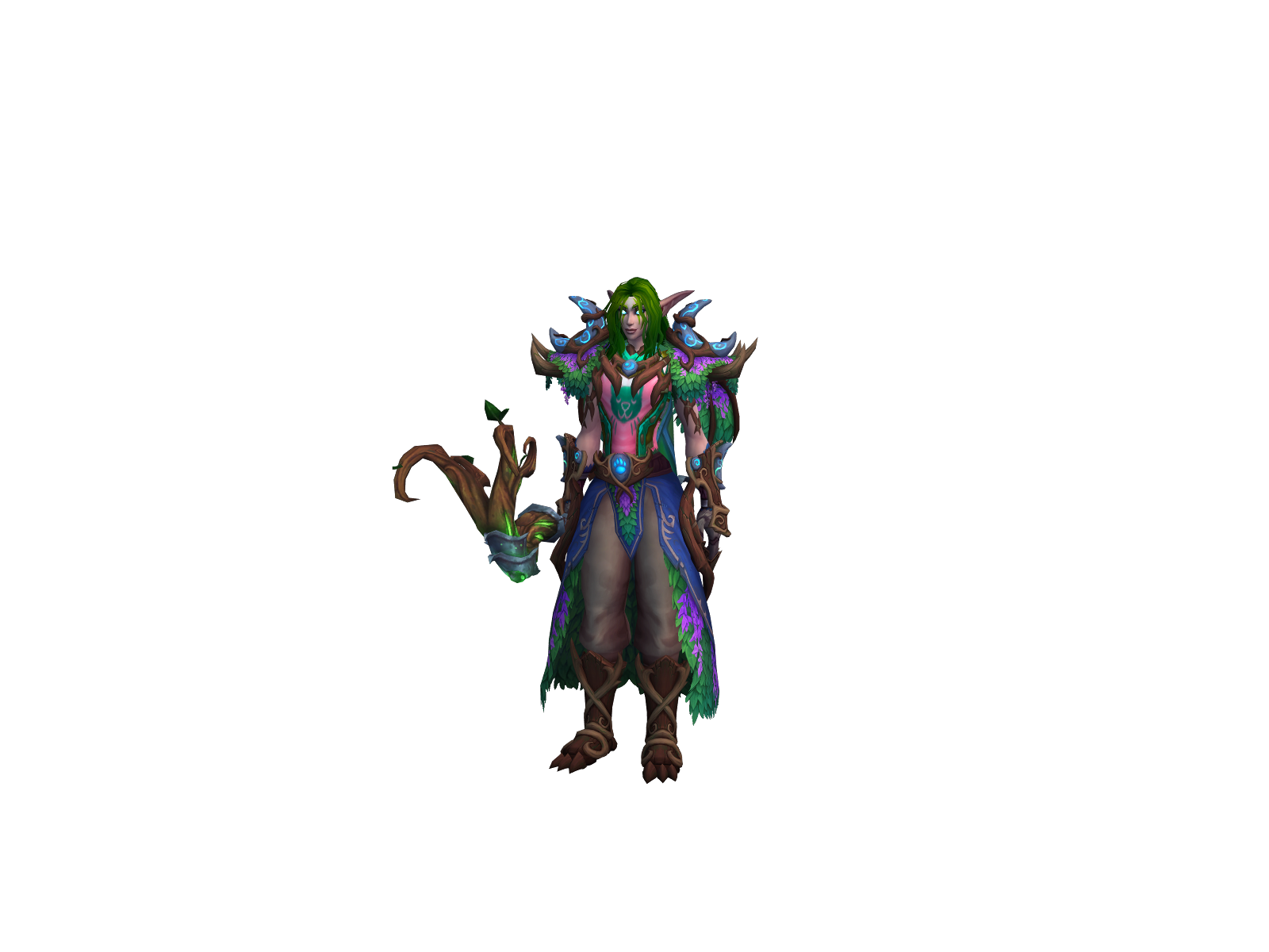 Cãtsha 3D character render