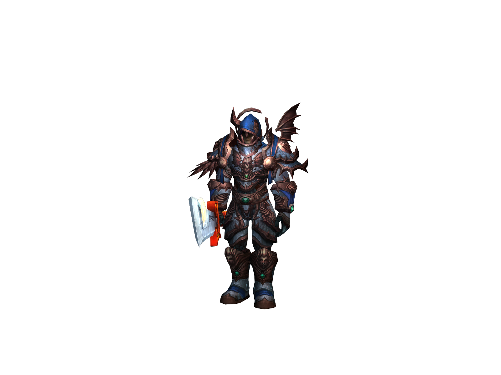 Loñg 3D character render