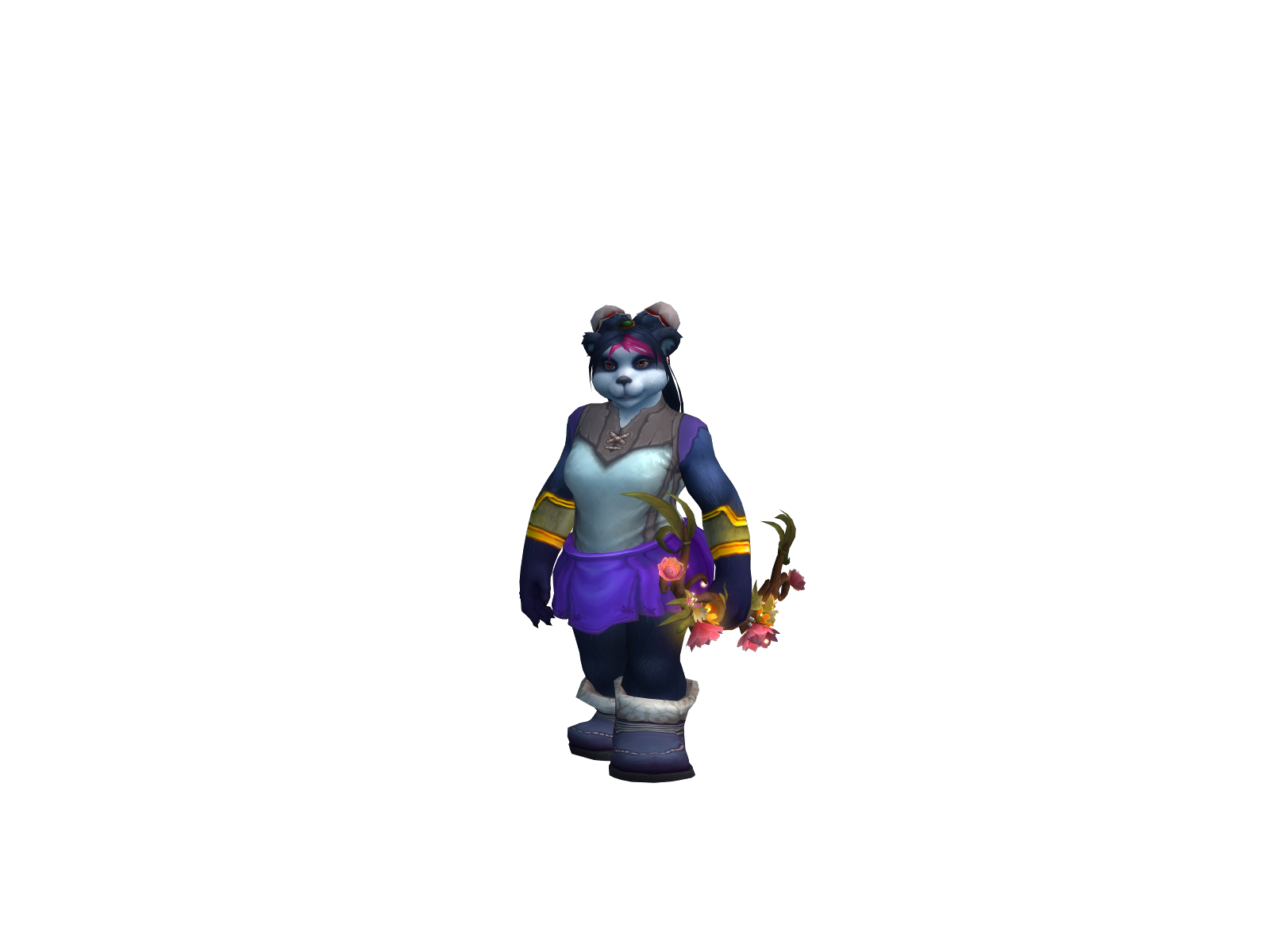 Yurimi 3D character render