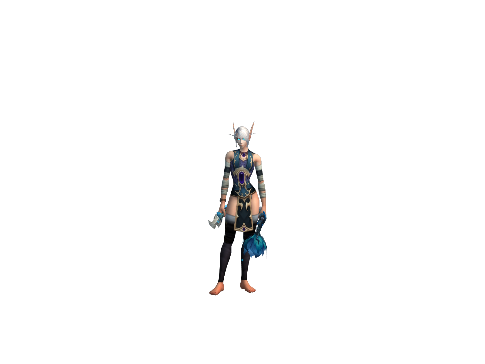 Kilala 3D character render