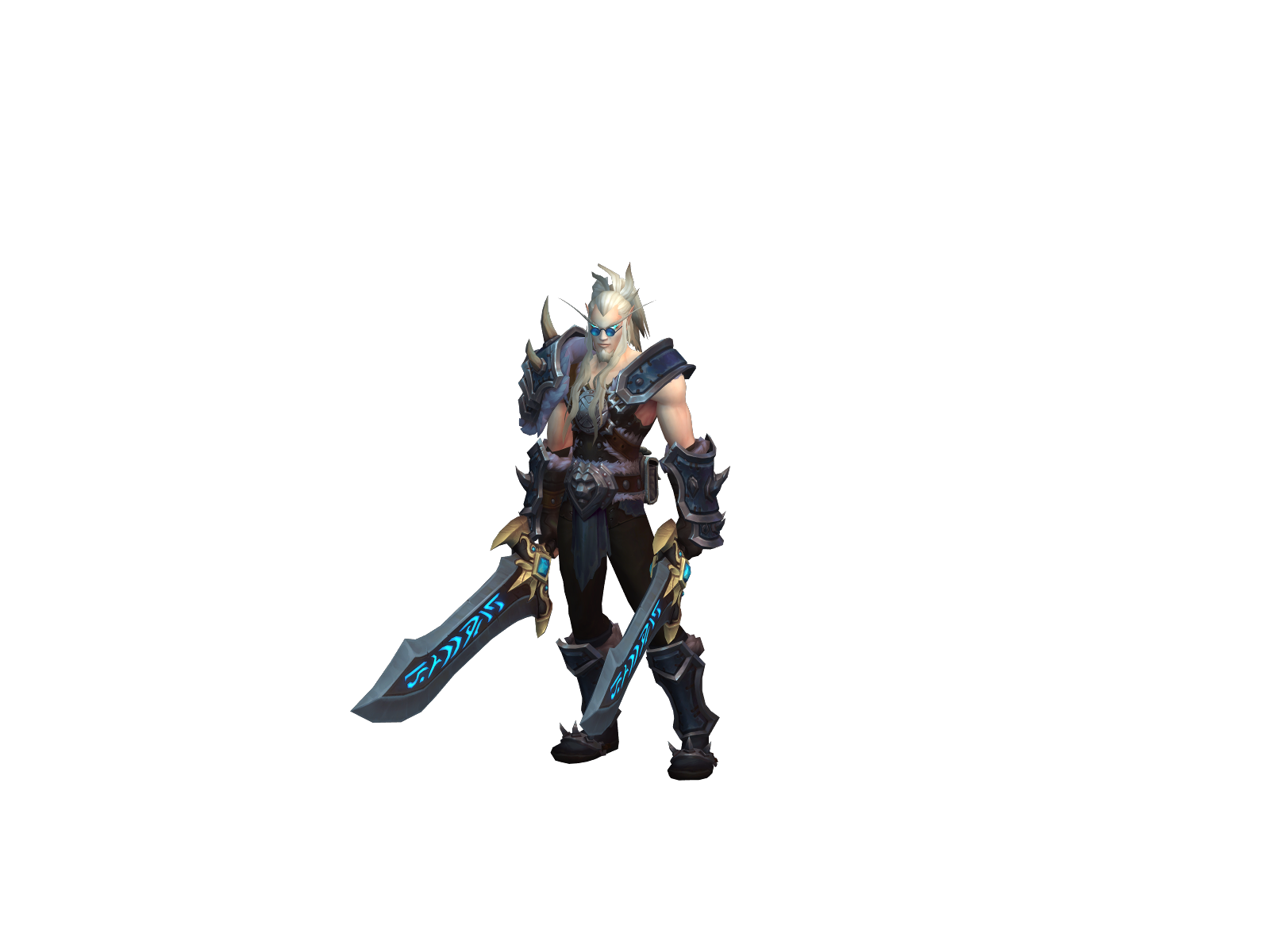 Alusand 3D character render
