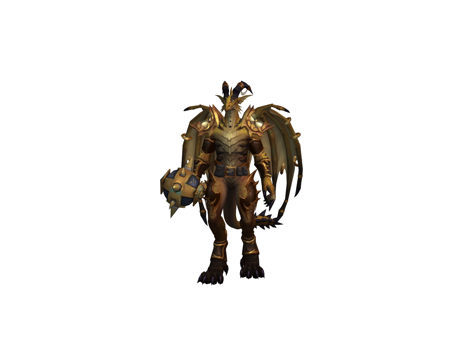 Trazenyx 3D character render