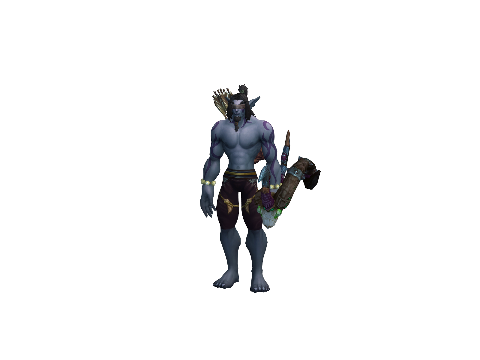 Tråphøuse 3D character render