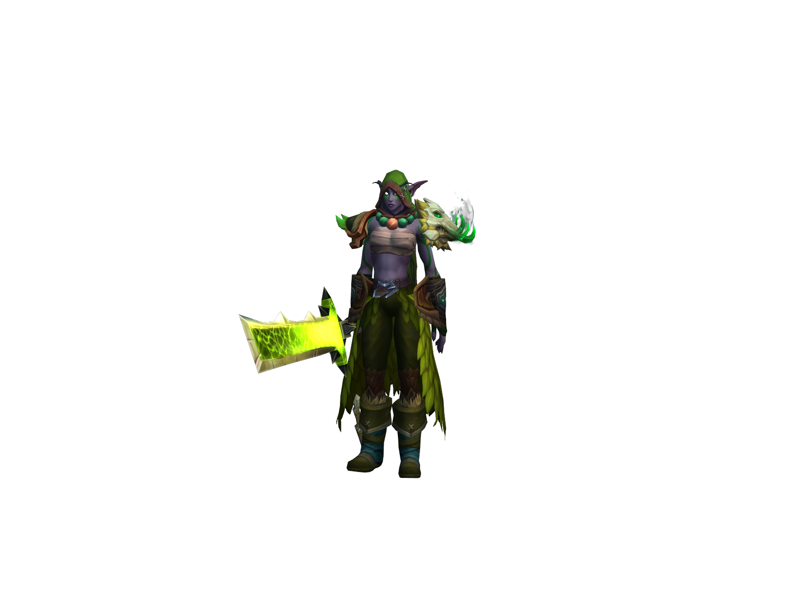 Madammutt 3D character render