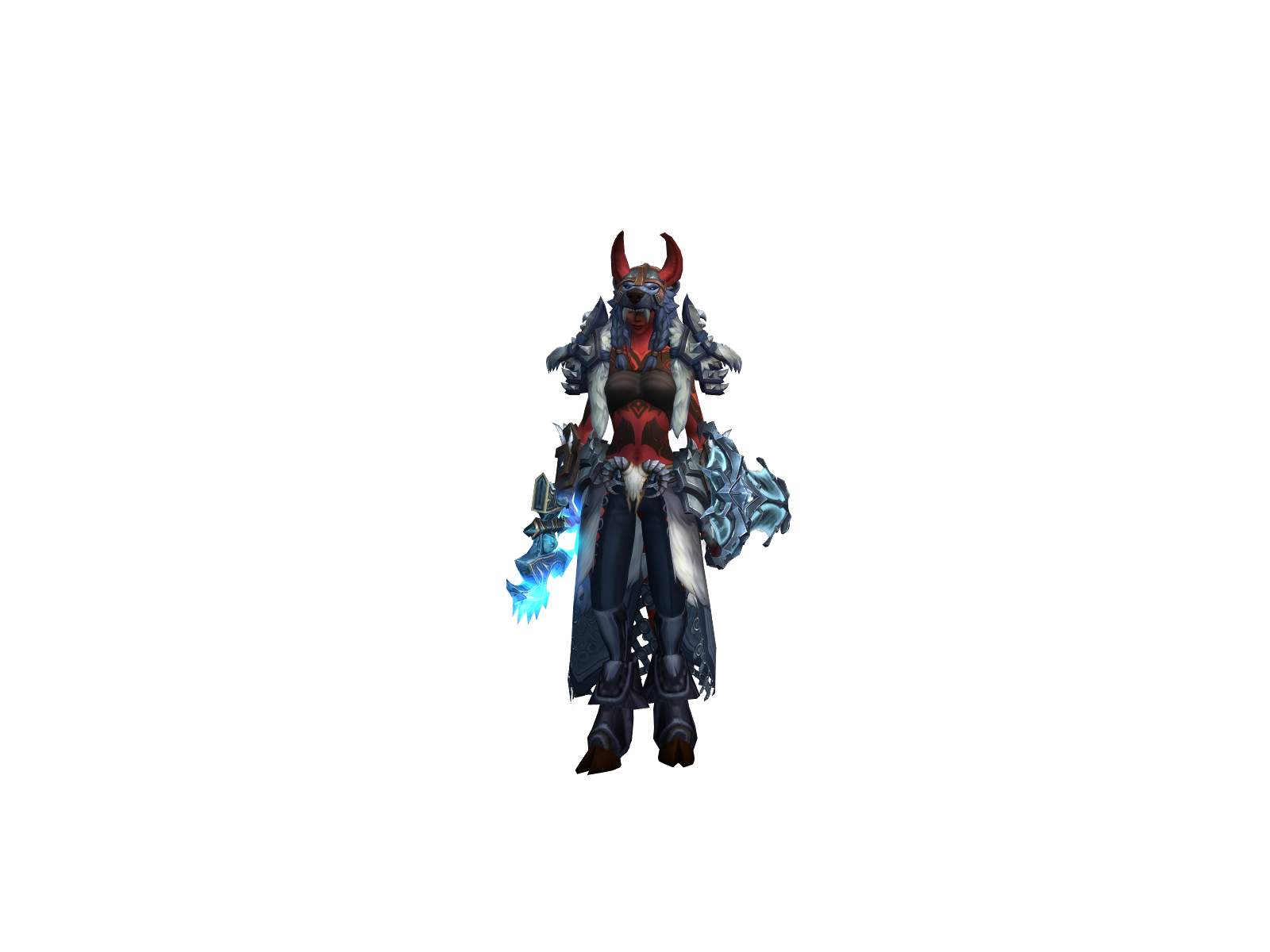 Válkyríé 3D character render
