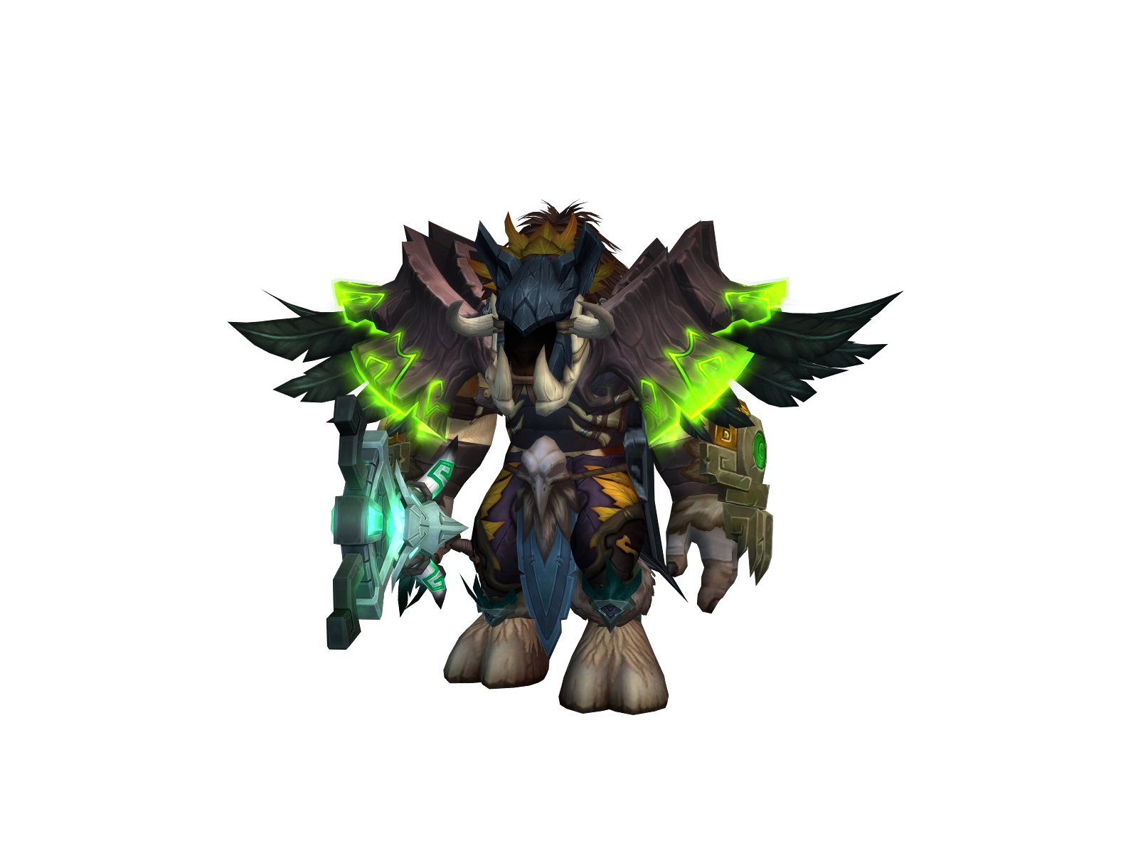 Dergmoo 3D character render