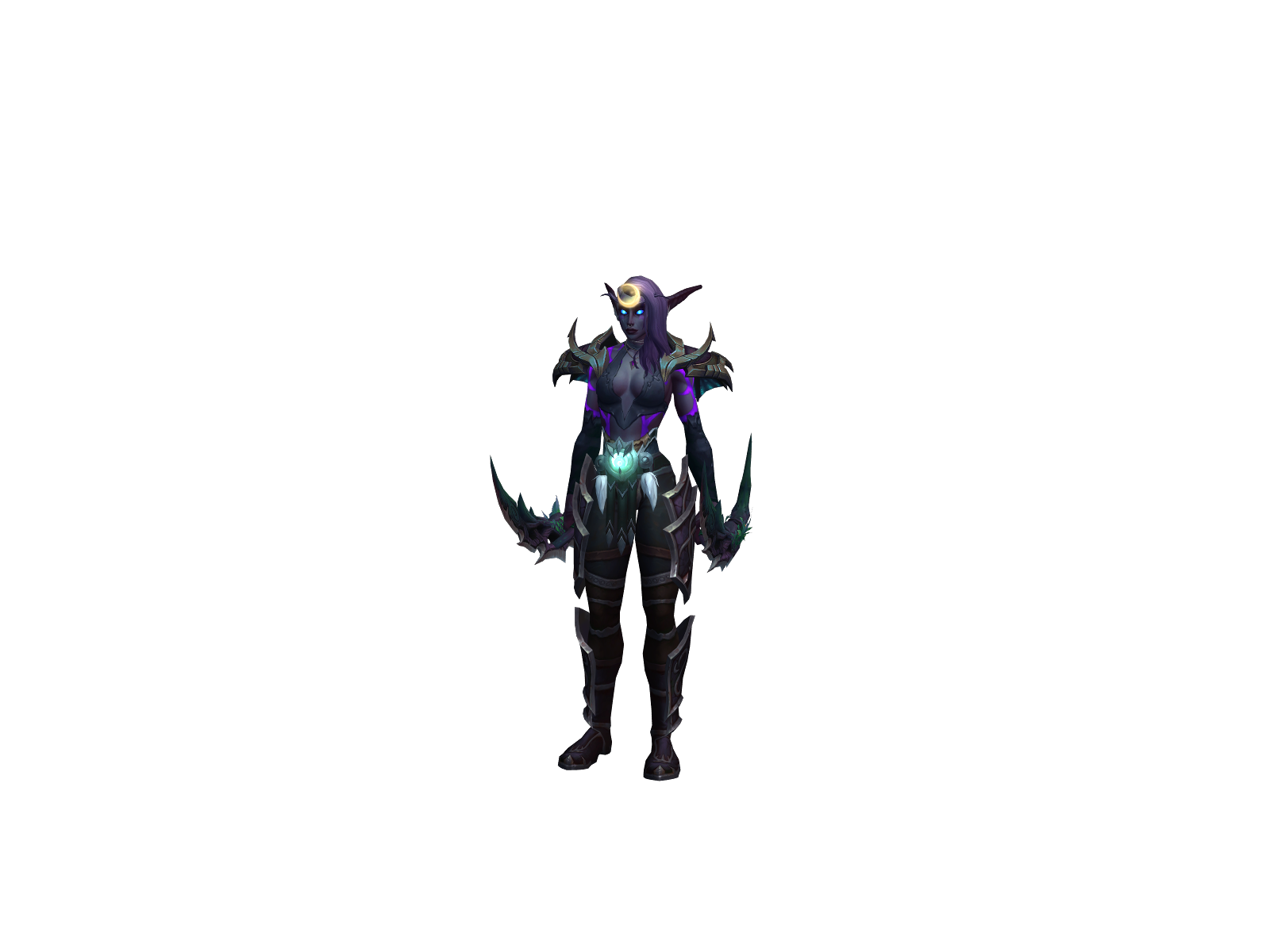 Aqueldia 3D character render
