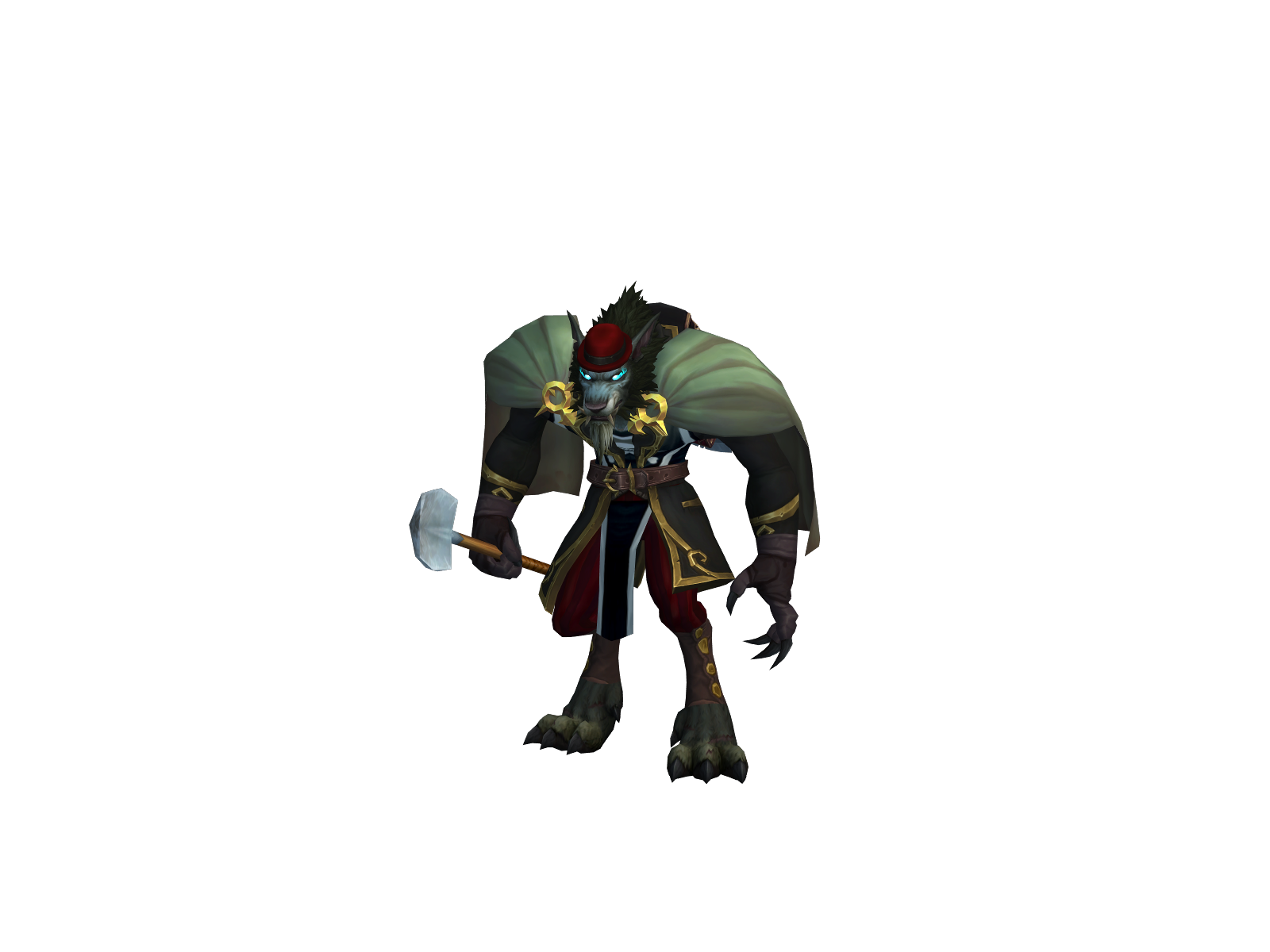 Manstruate 3D character render
