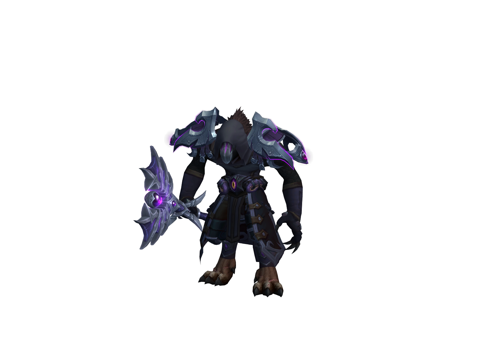 Duskmere 3D character render