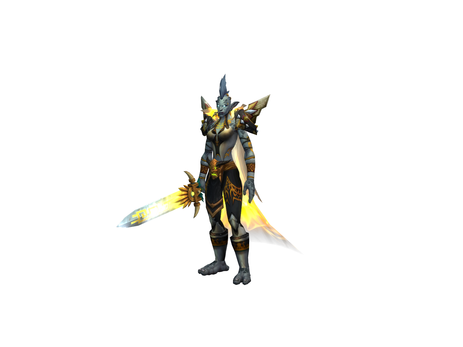 Zhalnar 3D character render