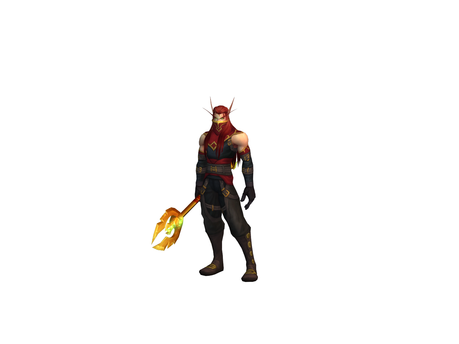 Nicius 3D character render