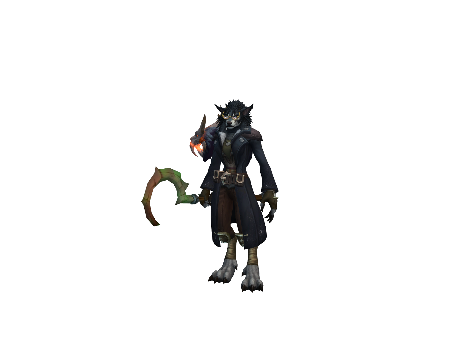 Darkwhilde 3D character render