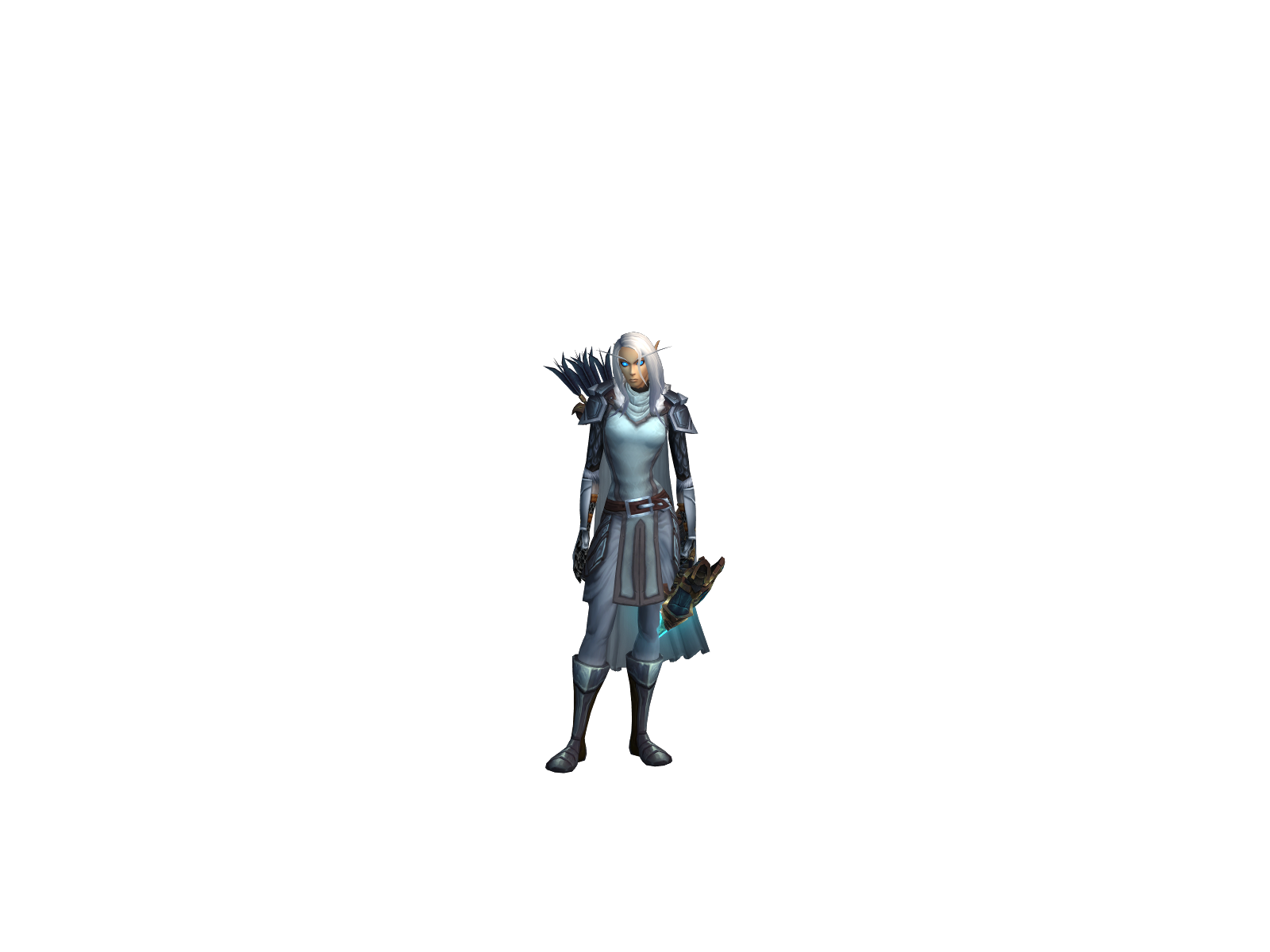 Alnesa 3D character render