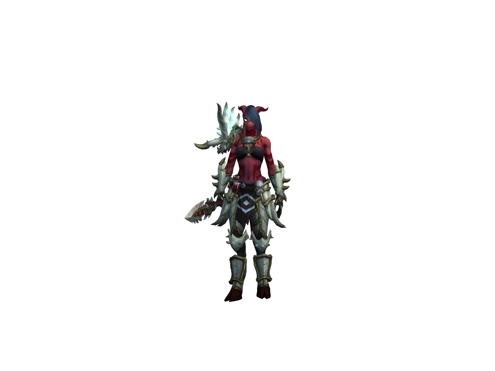 Sjelemor 3D character render