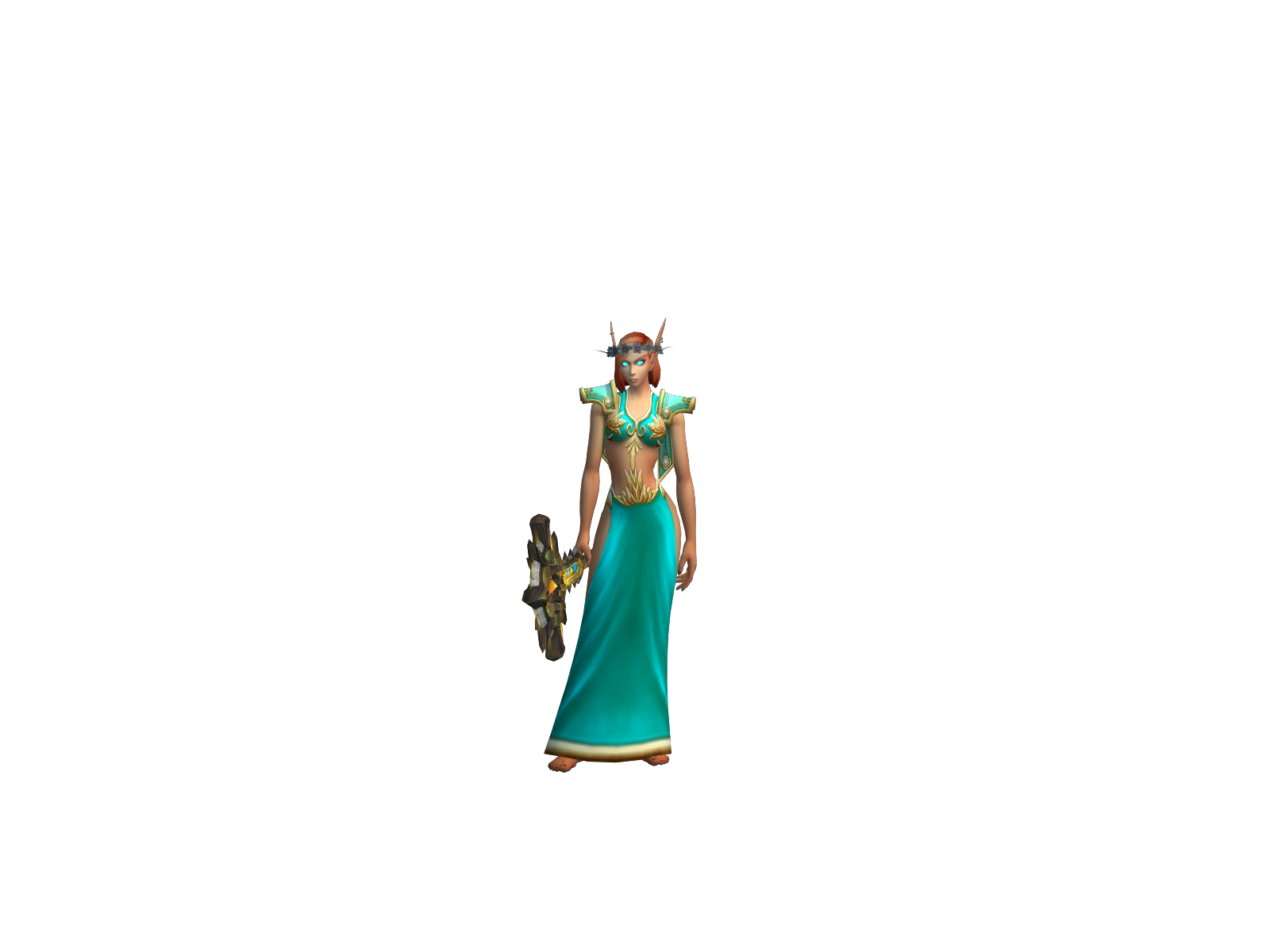 Callisìa 3D character render
