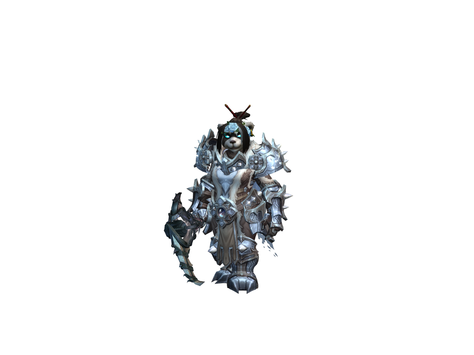 Hewwos 3D character render