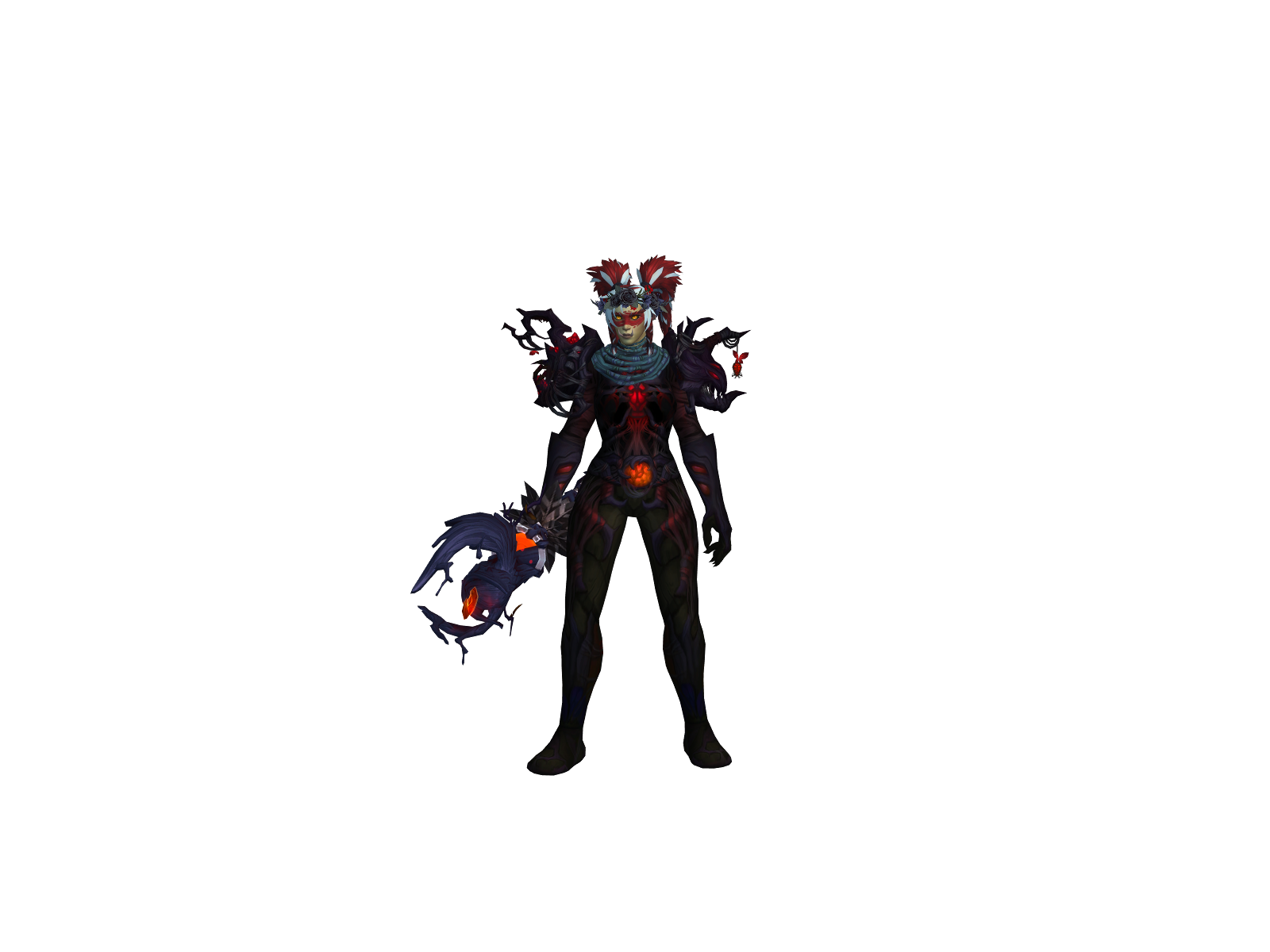 Loosewhole 3D character render