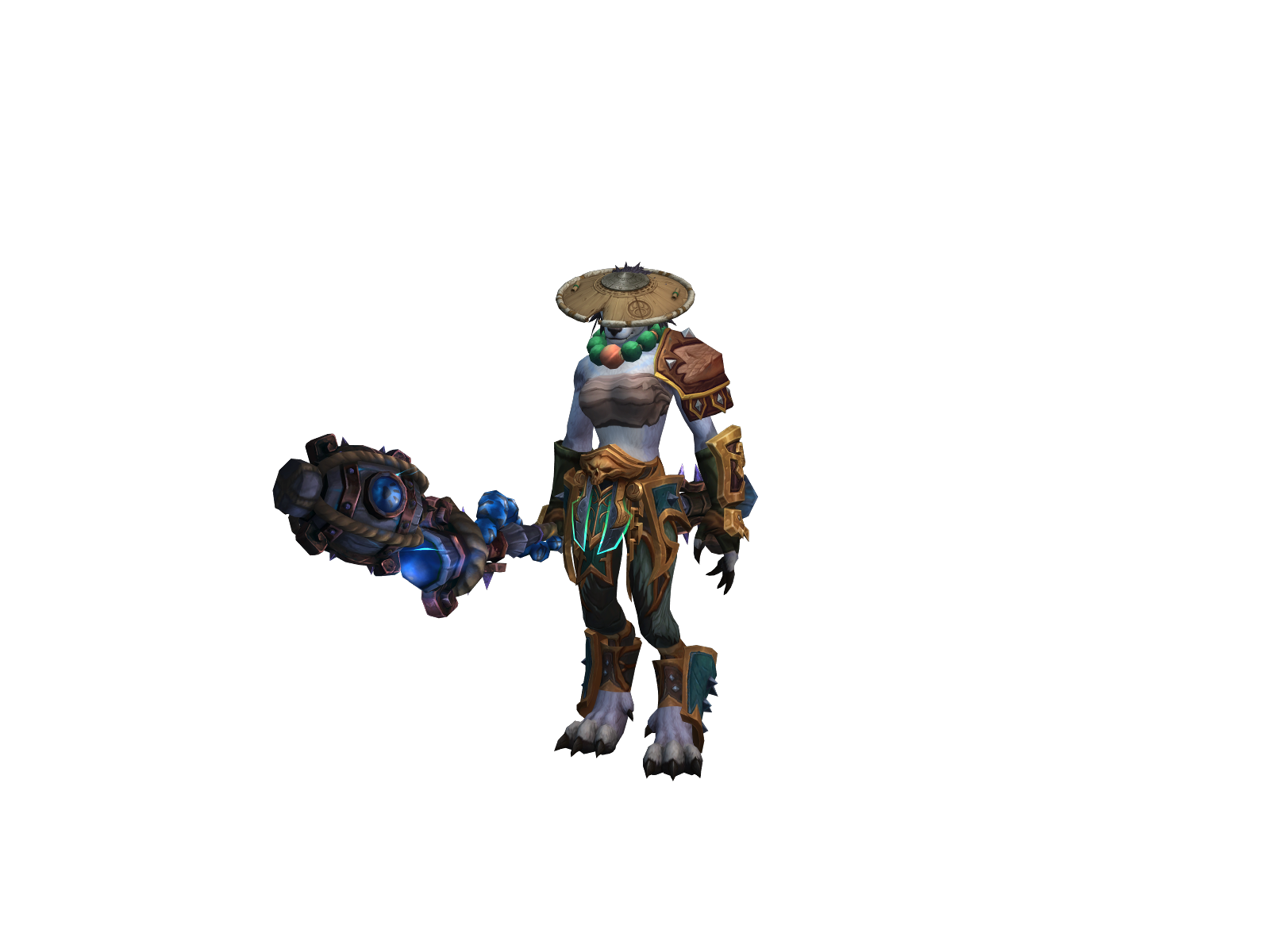Asaphi 3D character render