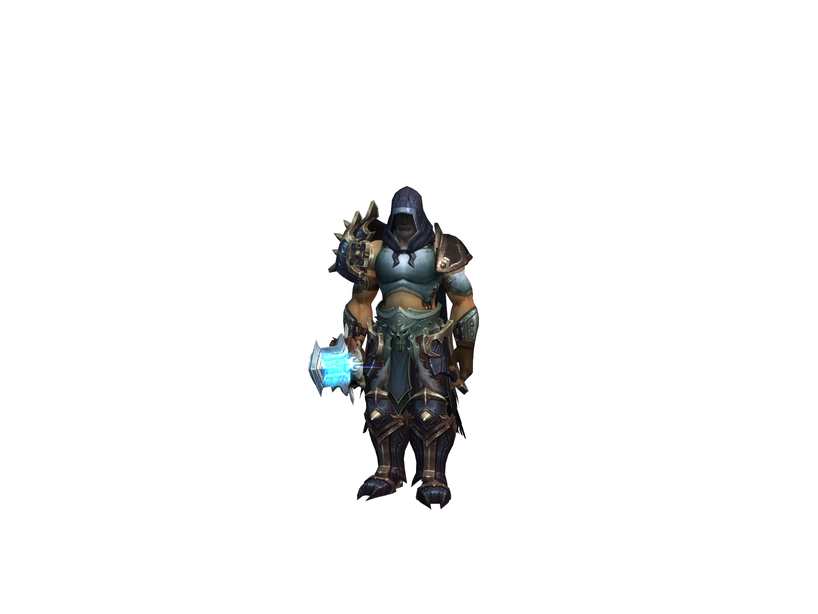 Necrovir 3D character render