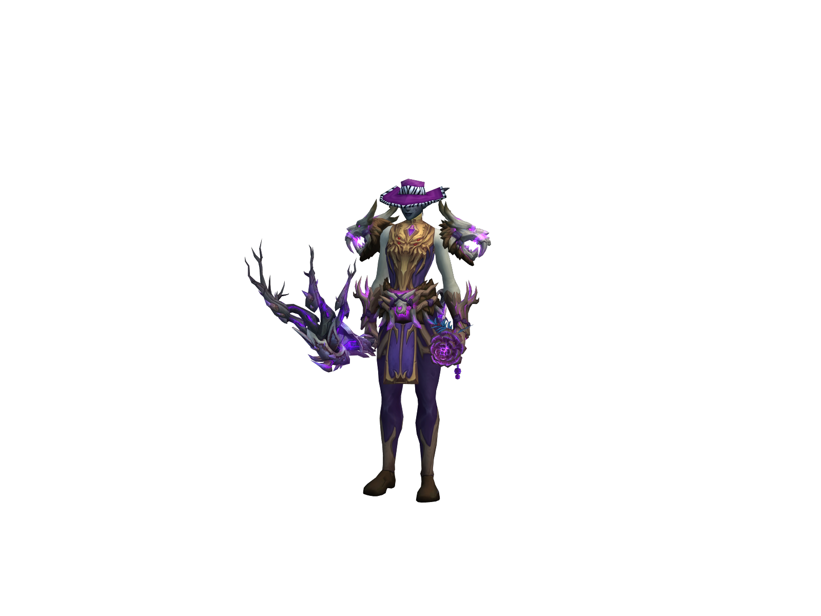 Voïdxclone 3D character render