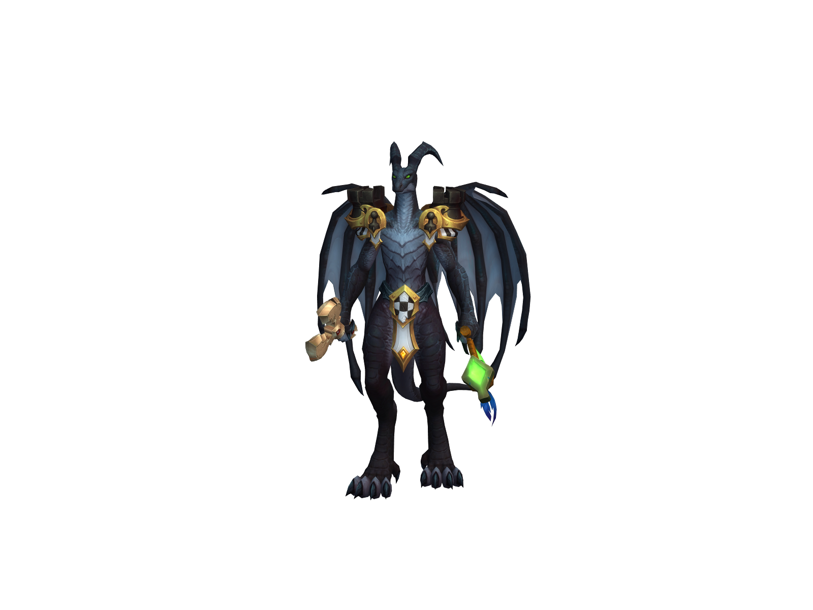 Régean 3D character render