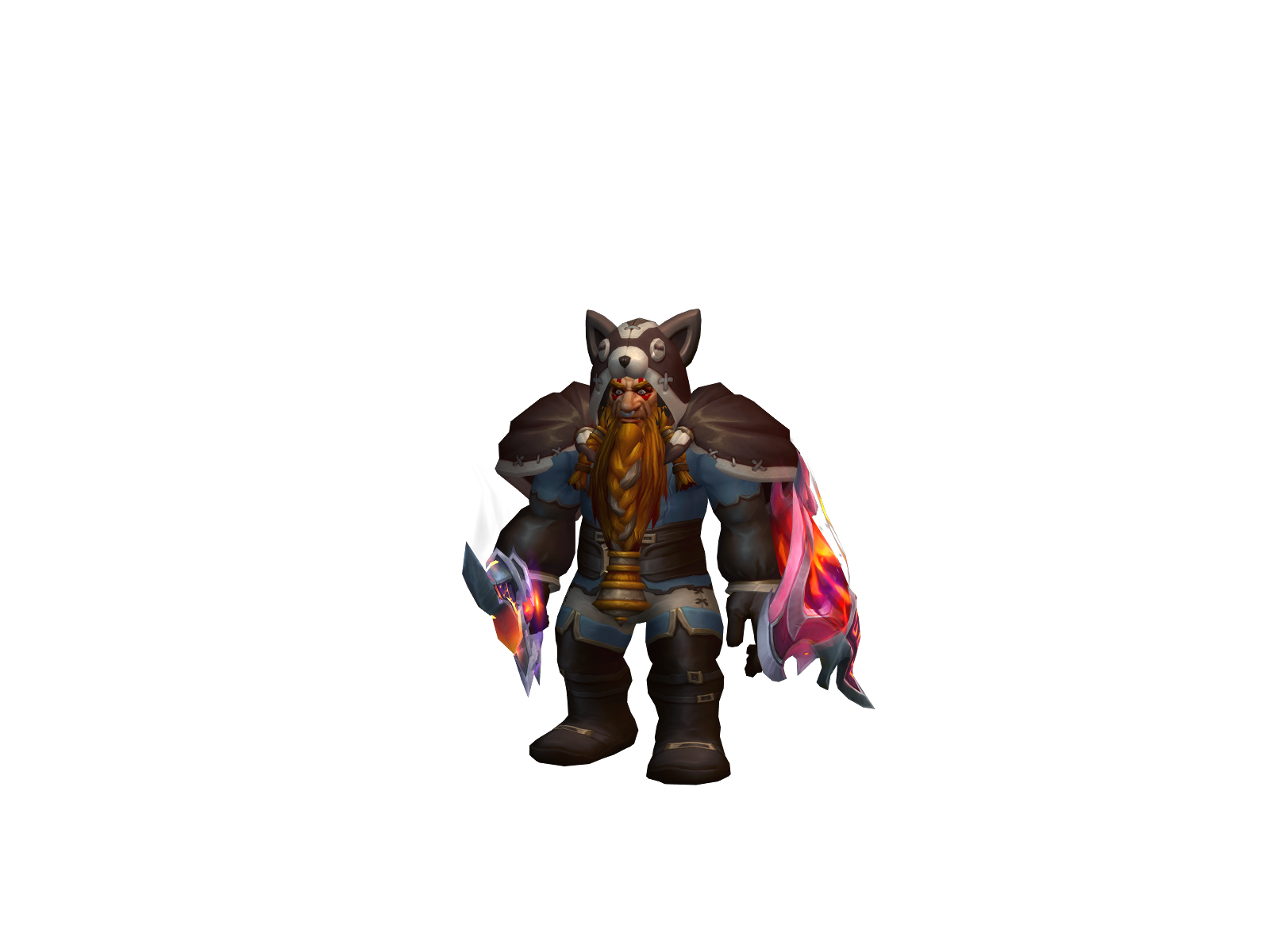 Chogni 3D character render
