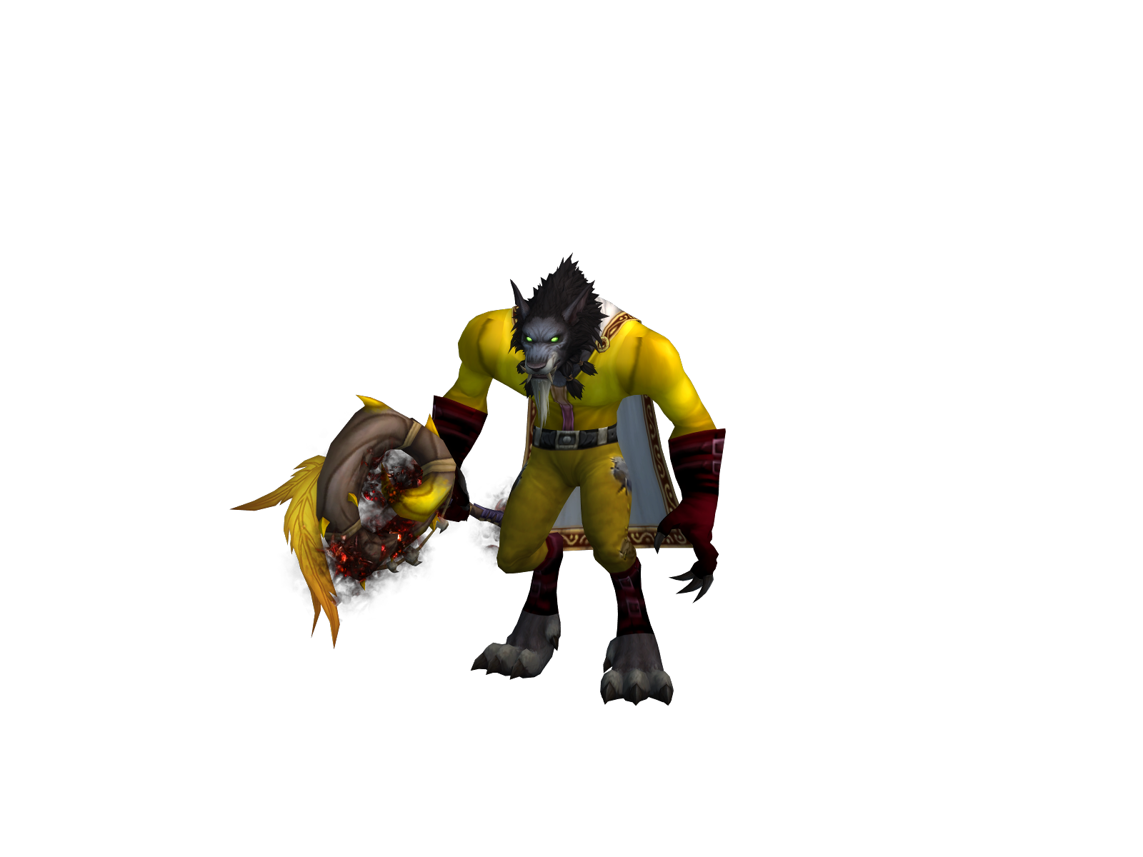 Sialatis 3D character render