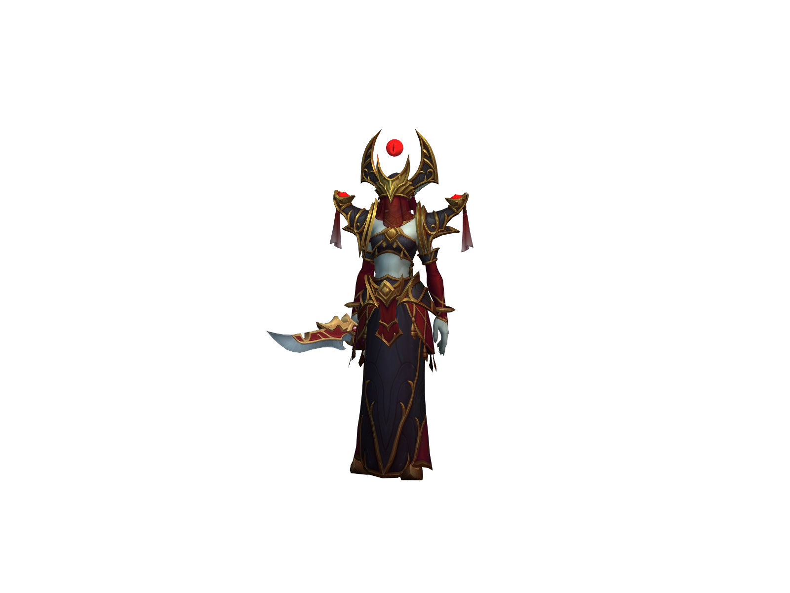 Azshadonsia 3D character render