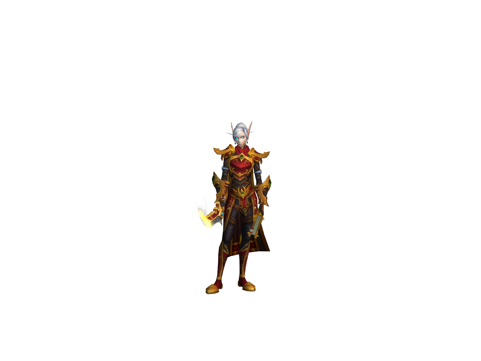 Kadros 3D character render