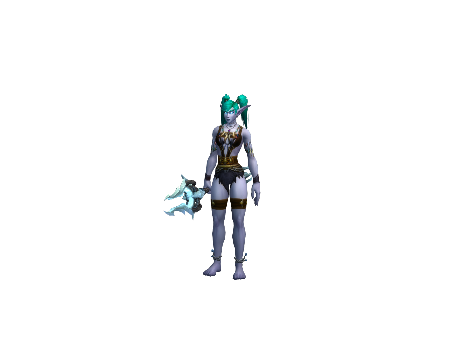 Seiz 3D character render