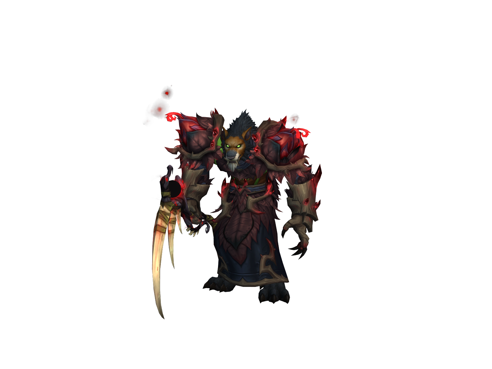 Cèrnunnòs 3D character render