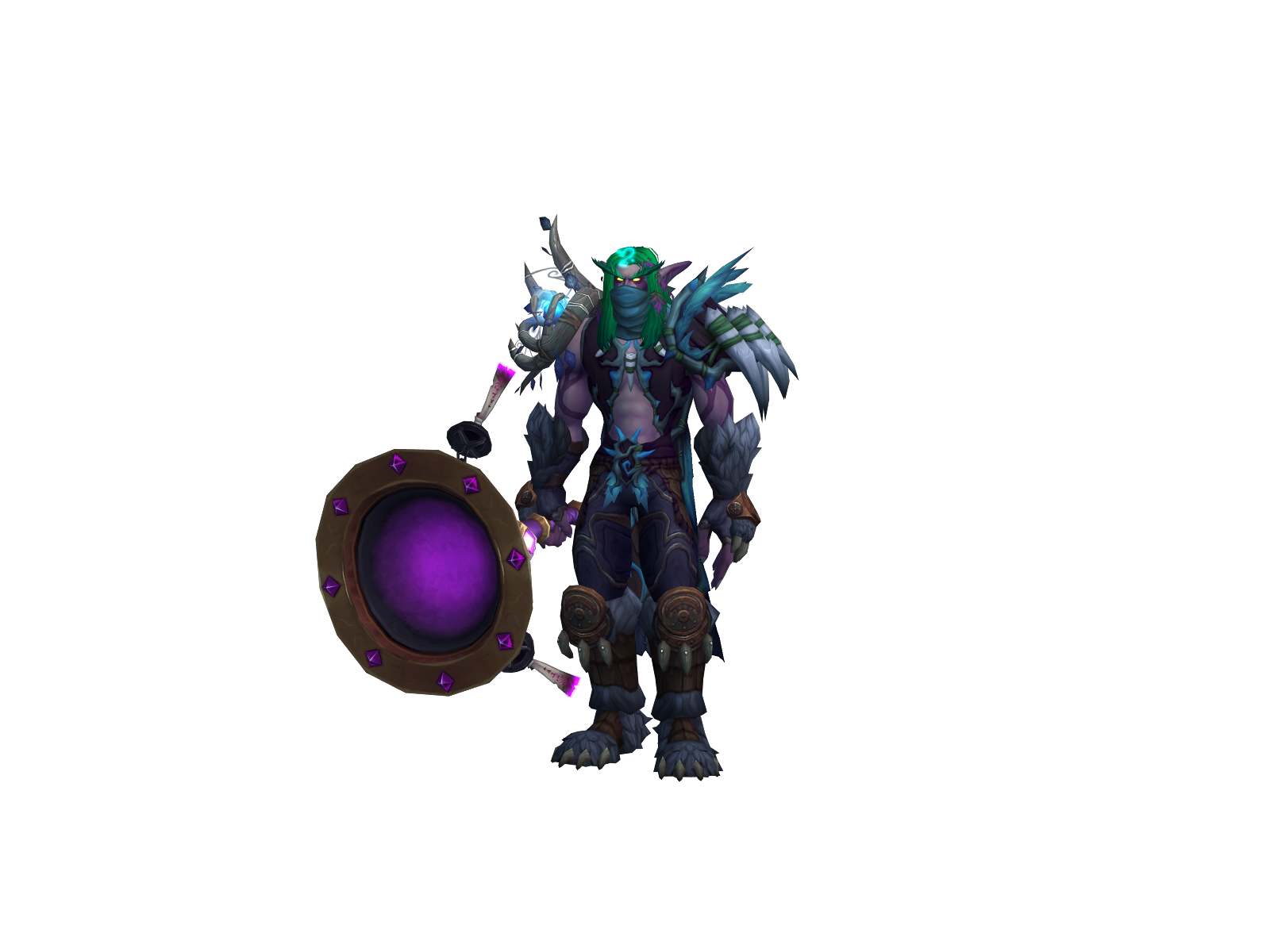 Lunthus 3D character render
