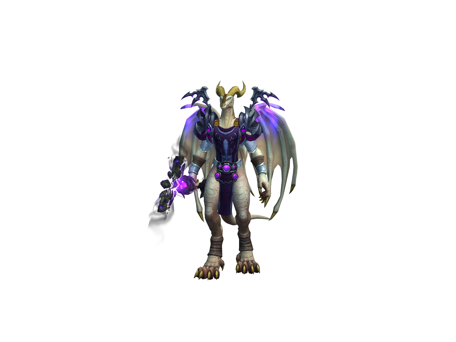 Havenstrasza 3D character render