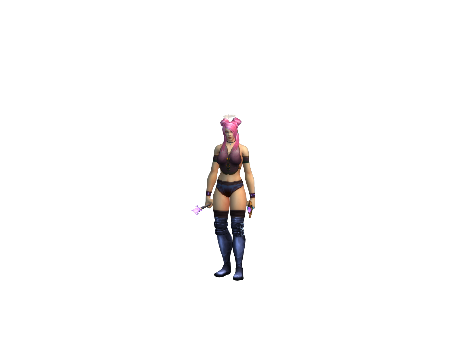 Divinitydiva 3D character render