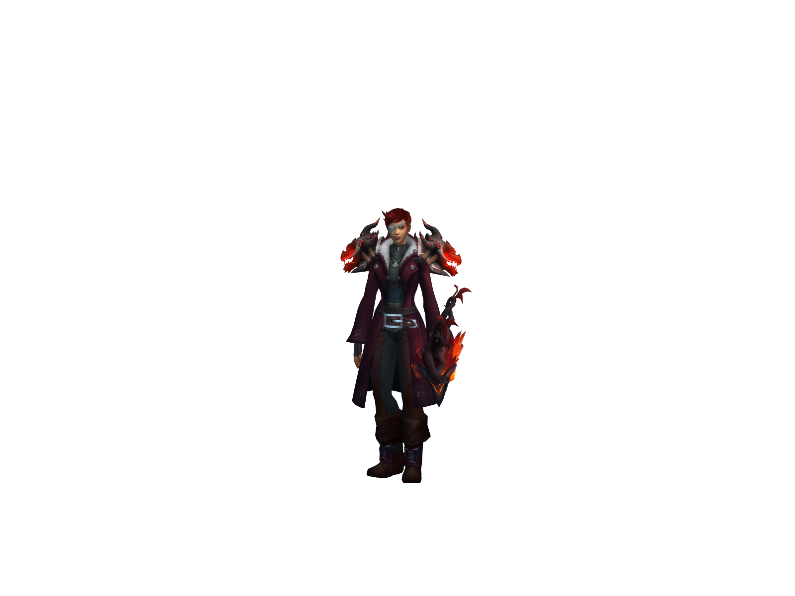 Saridiah 3D character render