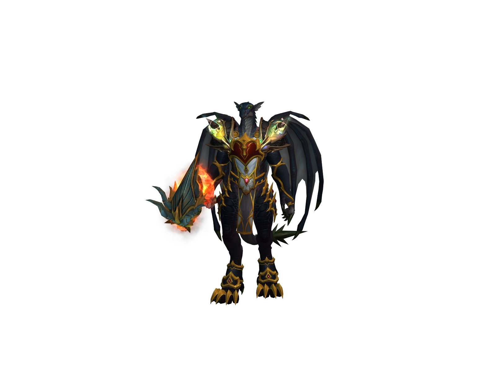 Aevren 3D character render