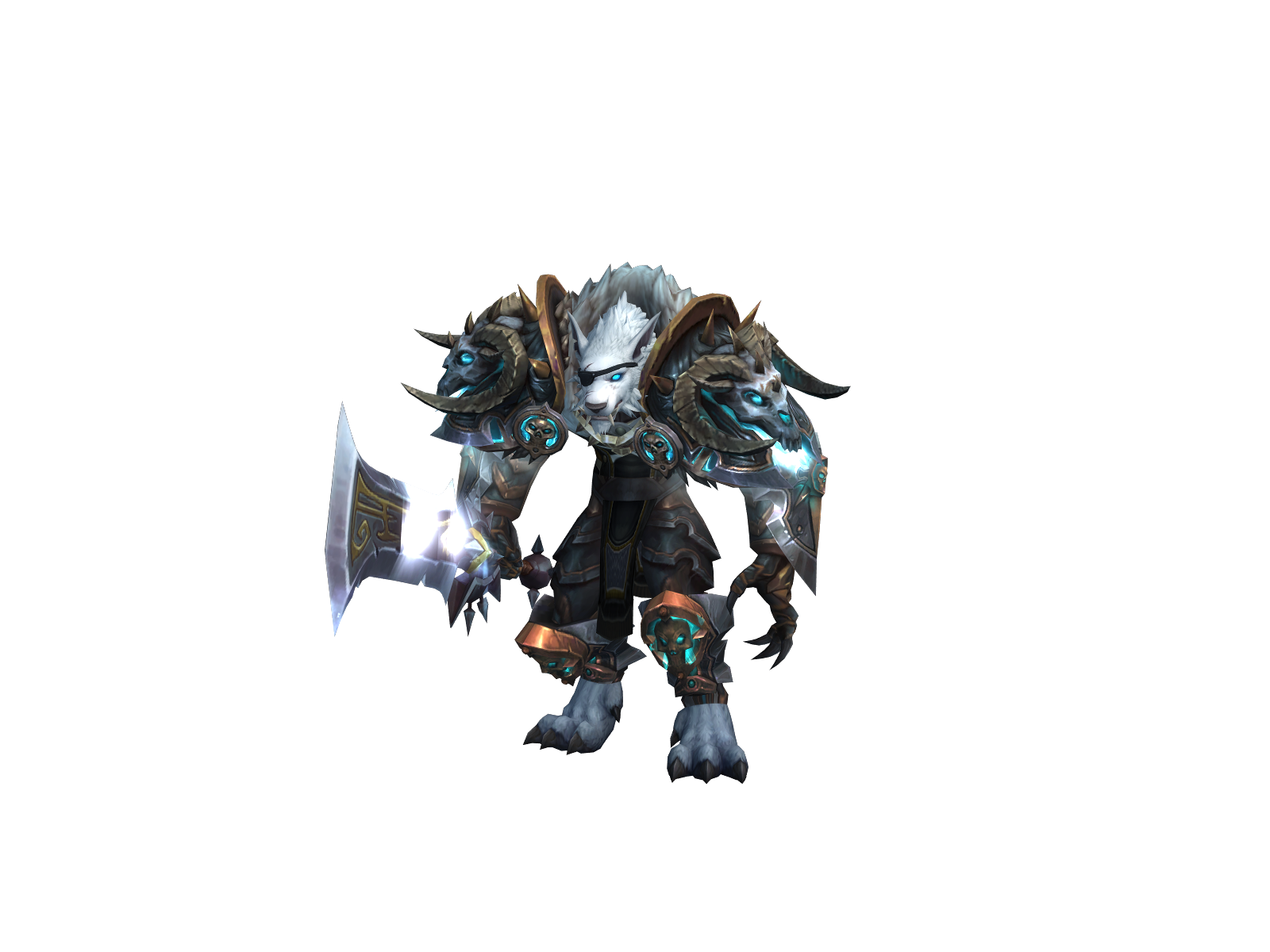 Banishedwar 3D character render