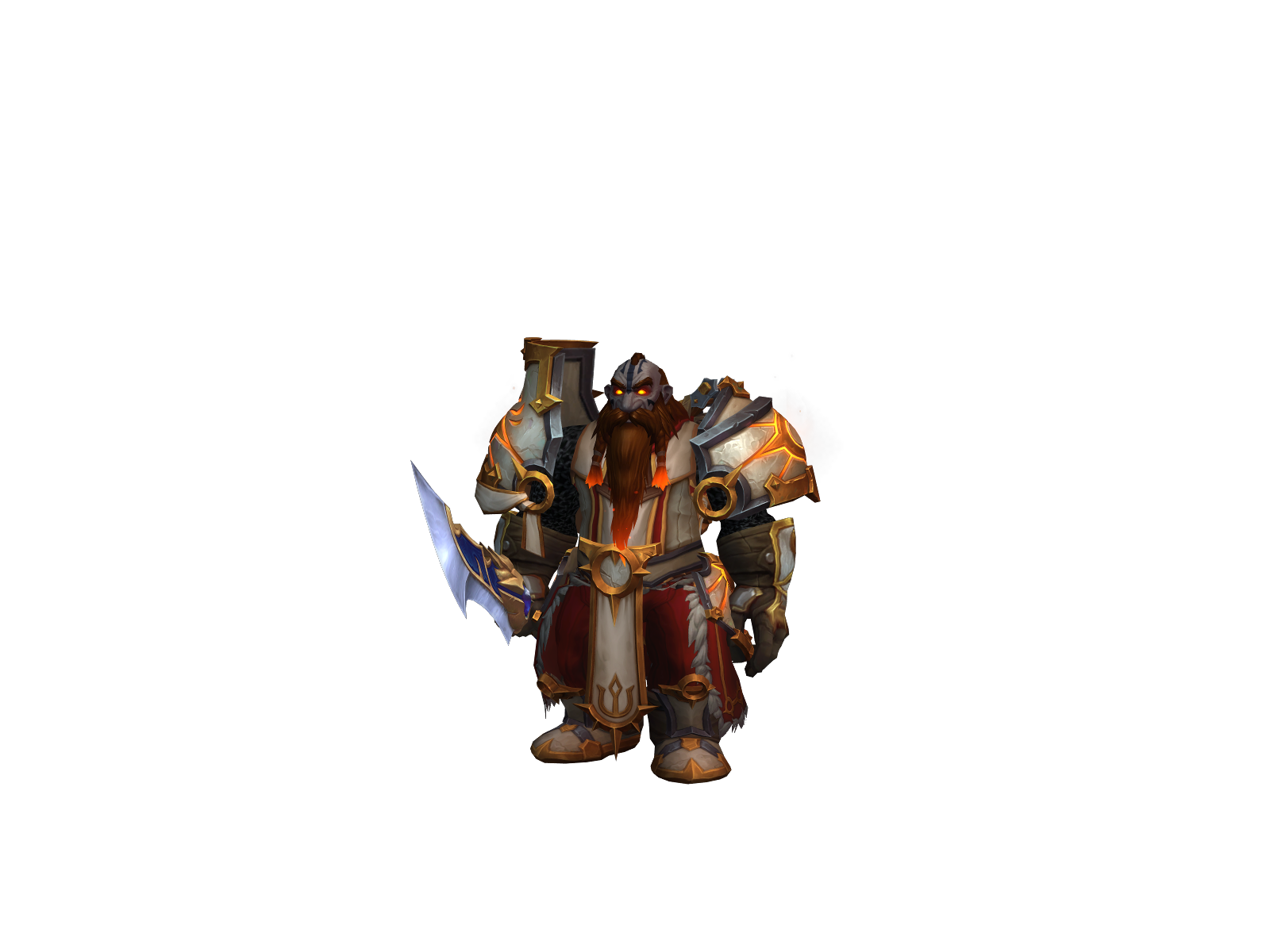 Mauritan 3D character render