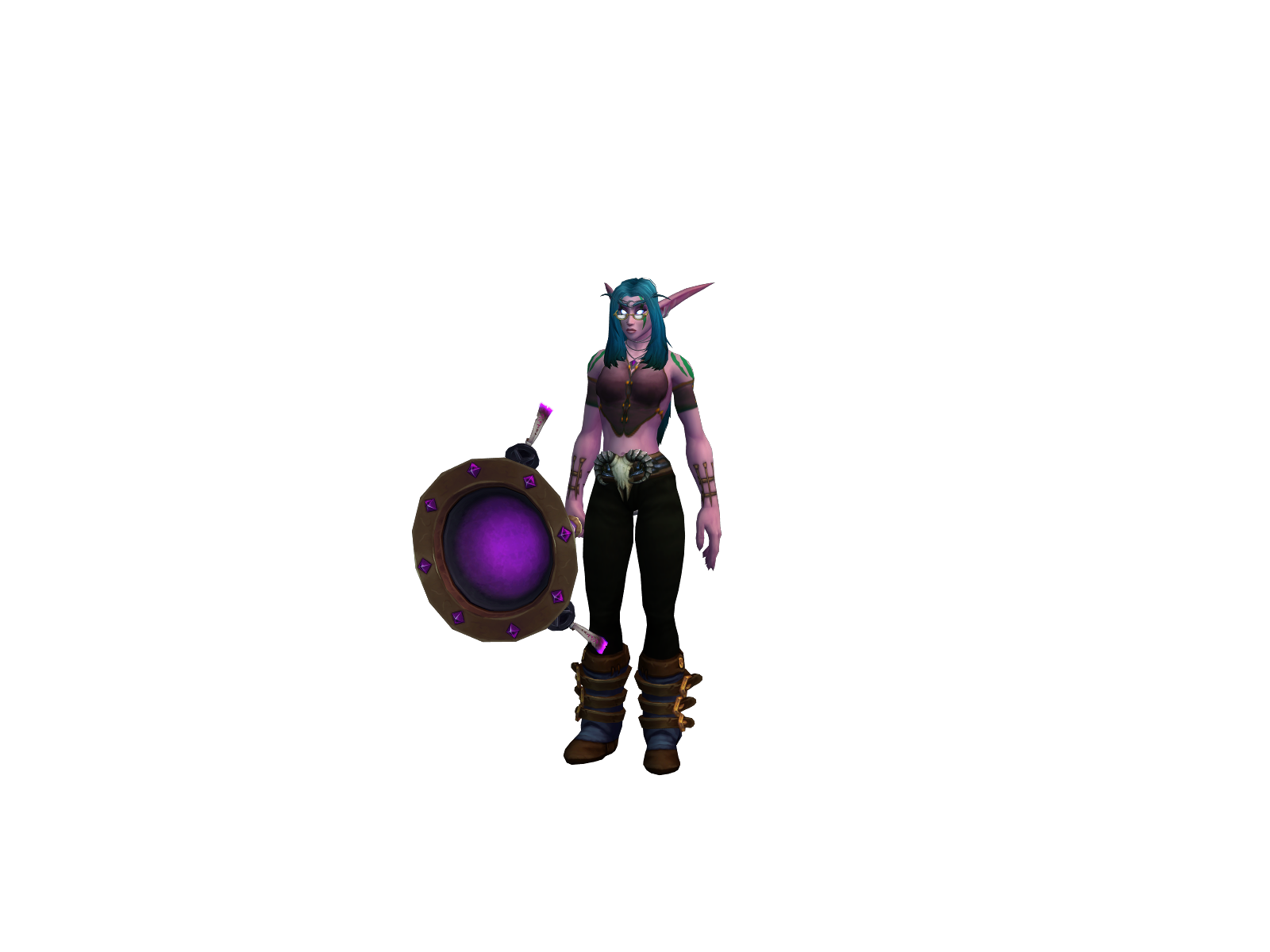 Thalisei 3D character render