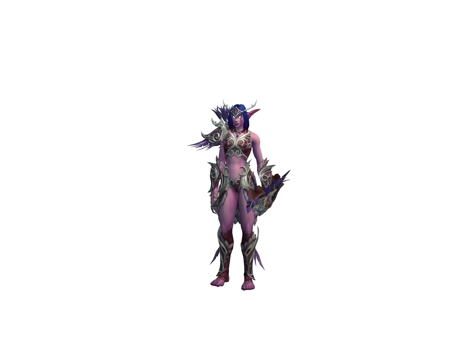 Velysiá 3D character render