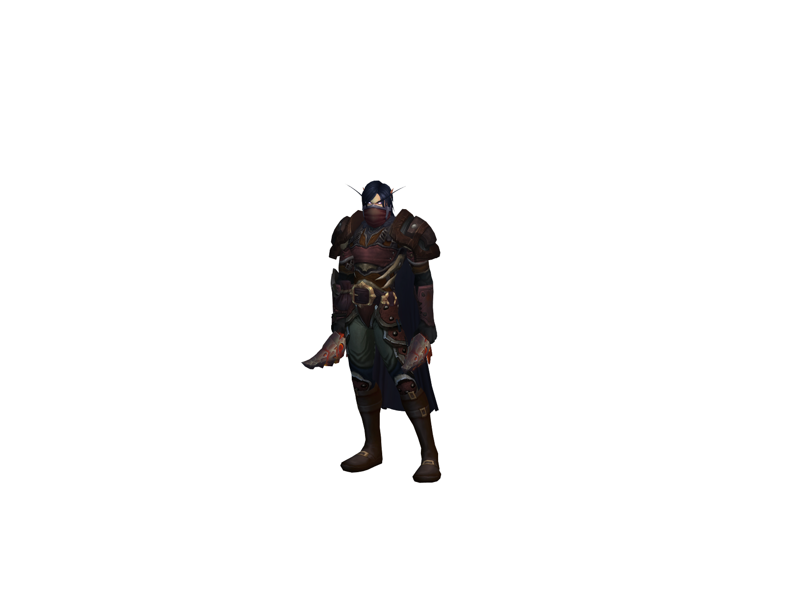 Malvyx 3D character render