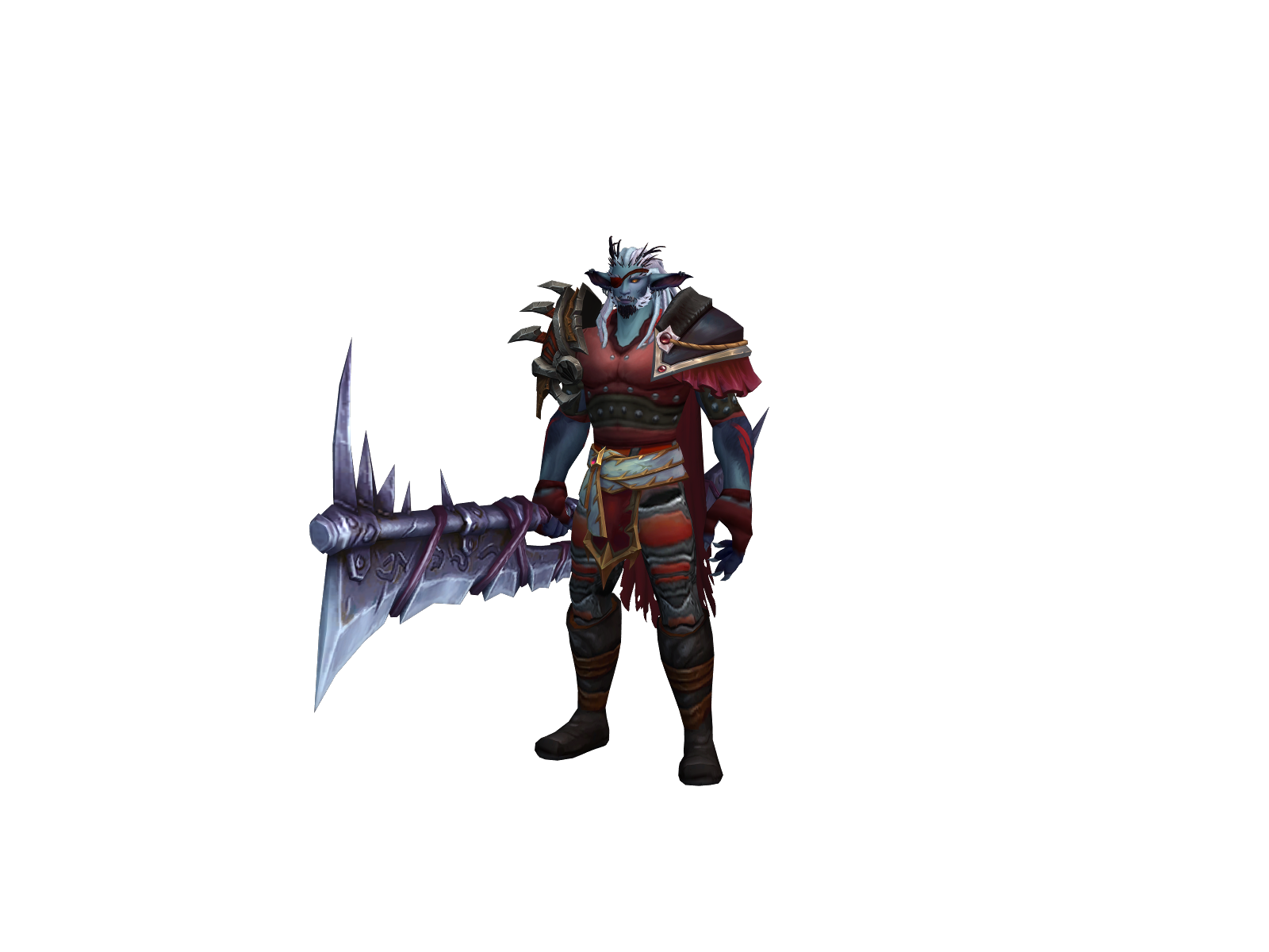 Rikudusin 3D character render