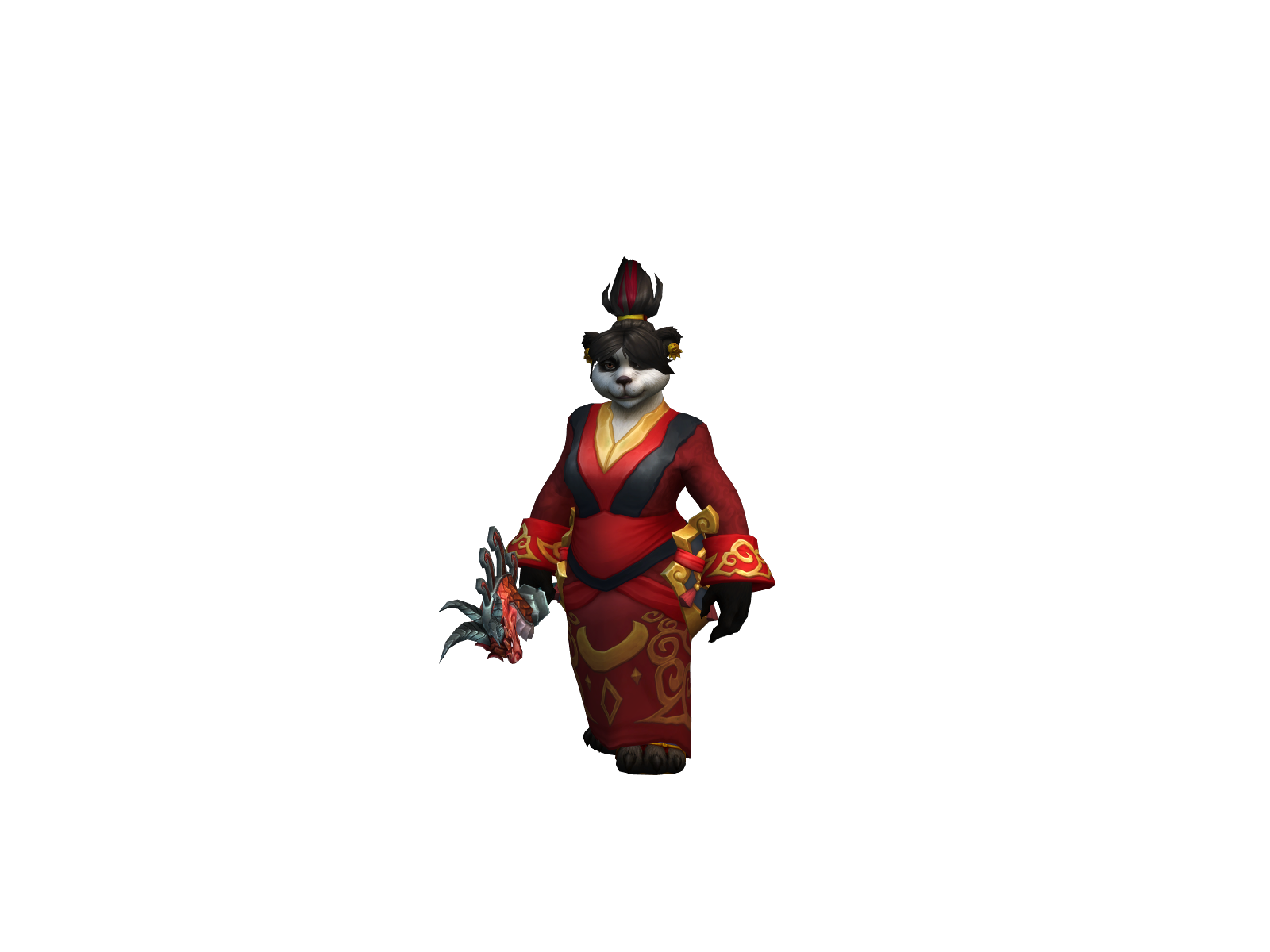 Arahshi 3D character render