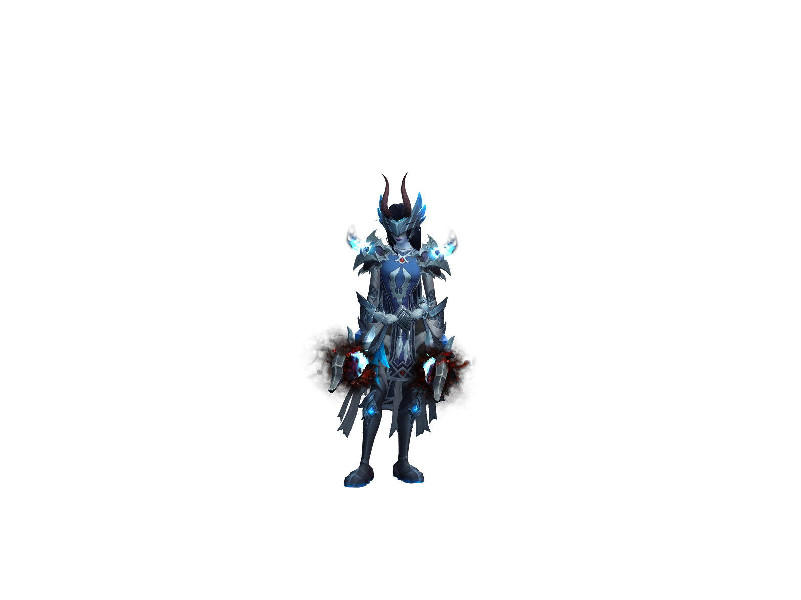 Hachí 3D character render