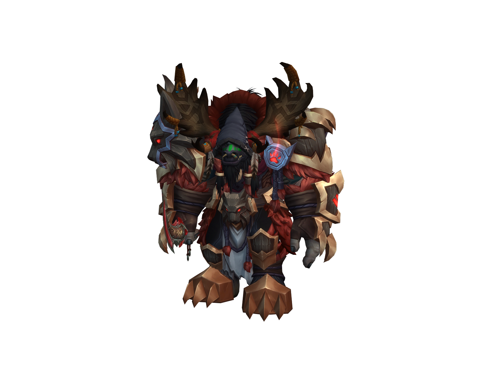 Ragclaw 3D character render