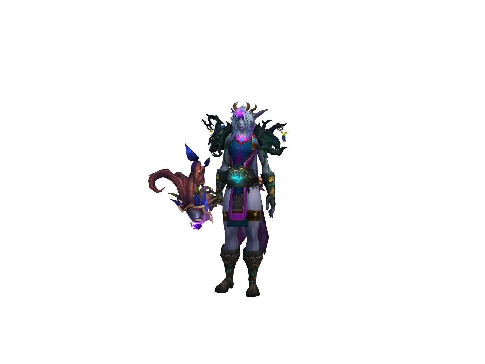Alydira 3D character render