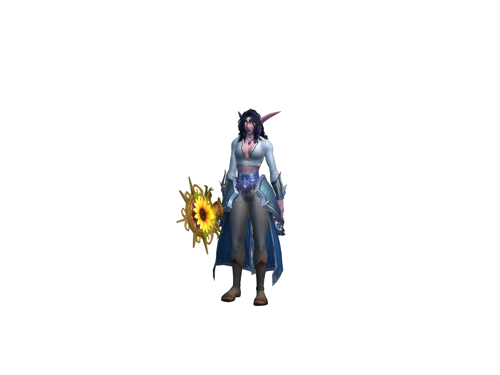 Yúya 3D character render