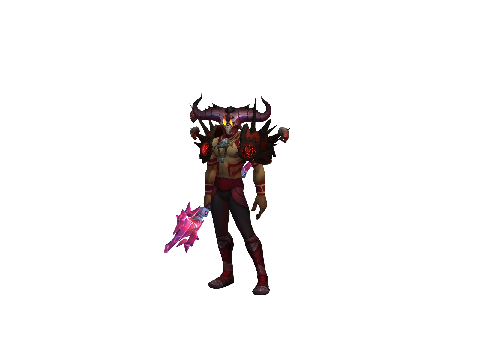 Shablammy 3D character render
